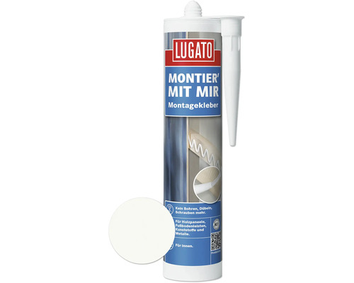 Lugato Montier' mit Mir Montagekleber weiß 450 g