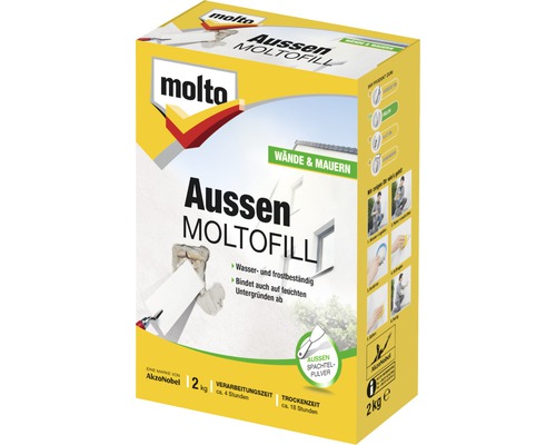 Moltofill außen Spachtelpulver 2 kg