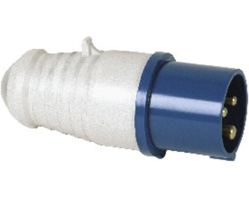 Caravanstecker PCE 16A IP44 3-polig blau/grau