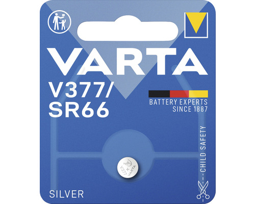 Varta Knopfzelle V377 Uhrenzelle