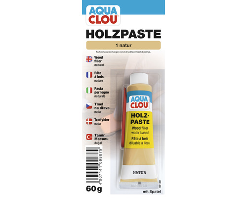 Clou Holzpaste natur 60 g