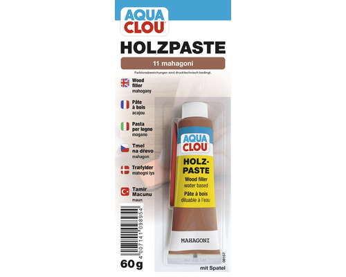 Clou Holzpaste mahagoni 60 g