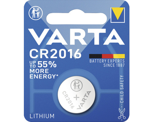 Varta Knopfzelle CR2016