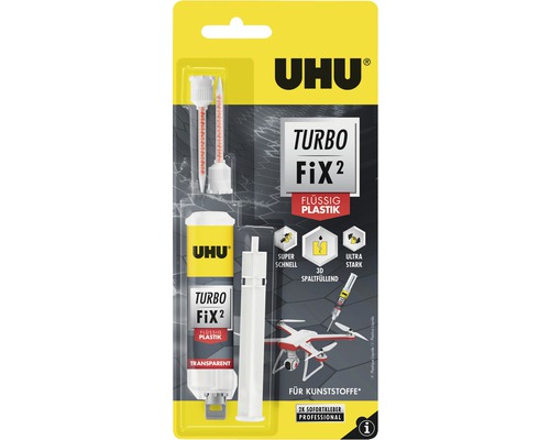 UHU Kleber Turbo Fix² flüssig Plastik 10 g