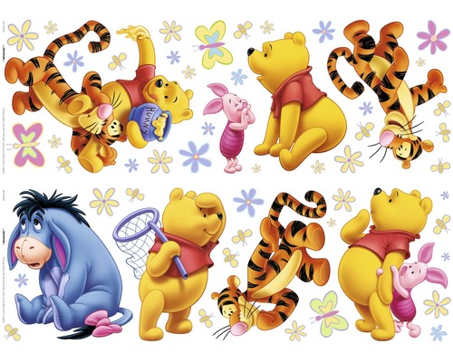 Wandtattoo Sticker Winnie Pooh Acre Wood