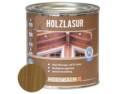 HORNBACH Holzlasur eiche 375 ml