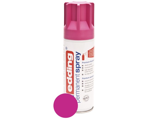 Permanent Spray edding magenta seidenmatt 200ml