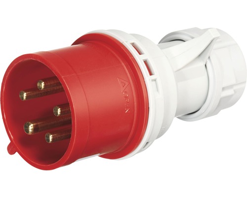 CEE-Stecker PCE 32A IP44 5-polig rot/grau