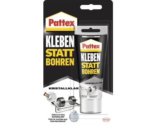 Pattex Kleben statt Bohren kristallklar 90 g