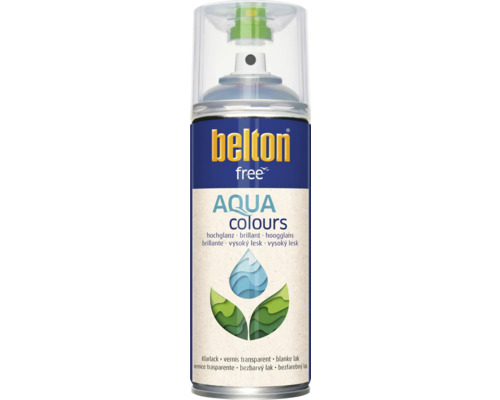 Belton Free PU Sprühlack Klarlack hochglänzend 400 ml