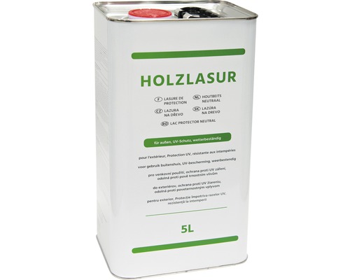 Holzlasur Neutral eiche 5 L