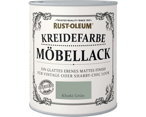 Kreidefarbe Khaki grün 750 ml