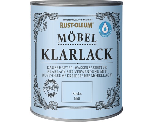 Kreidefarbe Klarlack transparent 750 ml