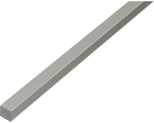 Vierkantrohr Alu natur 10x10 mm, 1 m