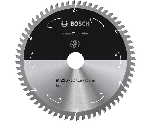 Kreissägeblatt Standard for Aluminium B 216x30 mm Z64