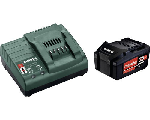 Akku-Set Metabo 18V Li-Ion (4,0 Ah) Akku und Ladegerät