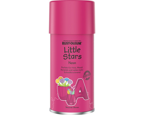 Little Stars Neon Sprühlack Tanzende Blumen hellrosa 150 ml