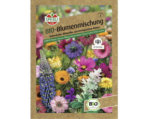 Blumenmischung Sperli Bio Blumensamen