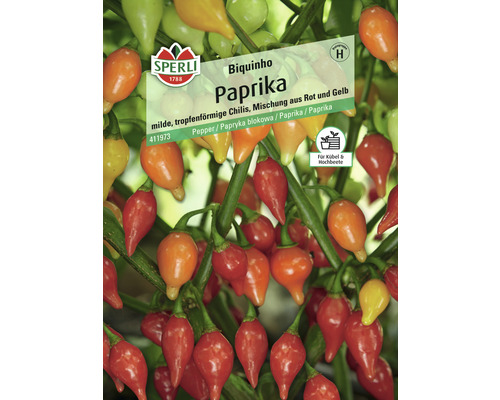 Paprika 'Biquhino' Sperli Gemüsesamen