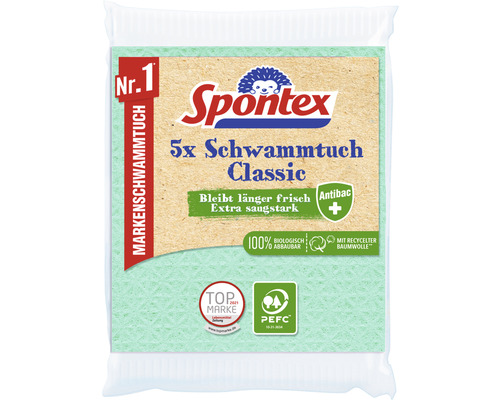 Spontex Schwammtuch Classic 5 Stück