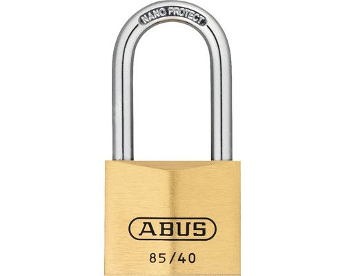 Vorhängeschloss Abus 85/40HB40 Messing Lock-Tag 40 mm