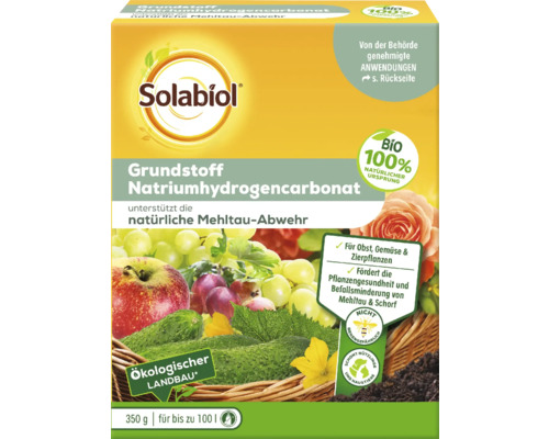 Grundstoff Natriumhydrogencarbonat Solabiol Pflanzenstärkung 350 g bis zu 100 L Spritzbrühe