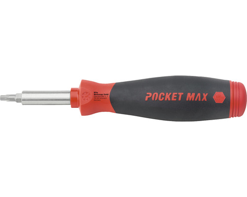 Schraubendreher Wiha mit Bitmagazin PocketMax® magnetisch