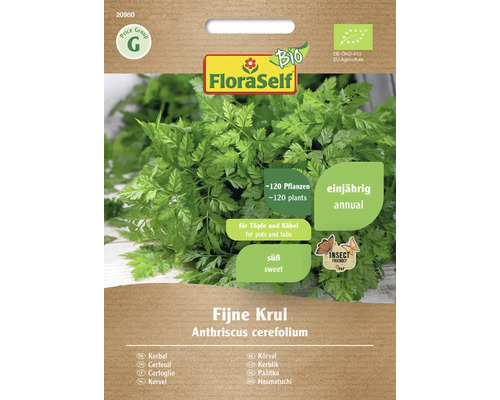 Kerbel FloraSelf Bio Kräutersamen