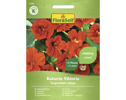 Kapuzinerkresse FloraSelf Samenfestes Saatgut Blumensamen