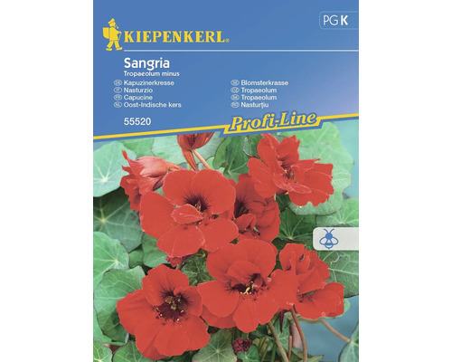 Kapuzinerkresse Sangria Kiepenkerl Samenfestes Saatgut Blumensamen