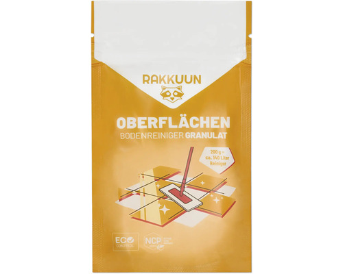 RAKKUUN Bodenreiniger Reinigungsgranulat 200 g für 140 l Reiniger