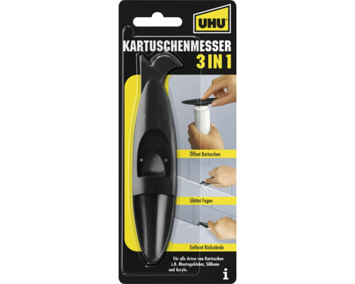 UHU Kartuschenmesser 3 in 1