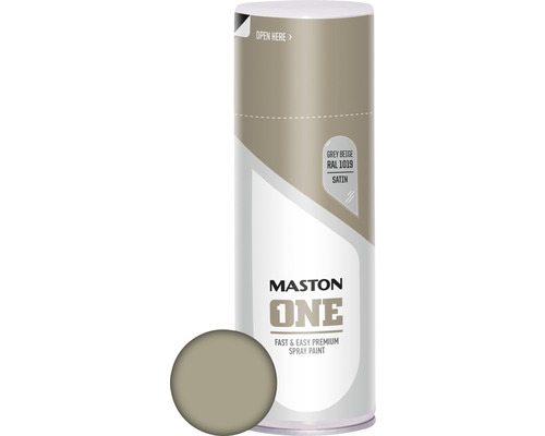 Sprühlack Maston ONE satin grau beige 400 ml