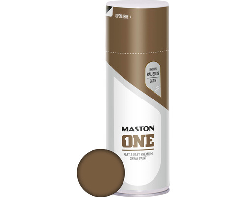 Sprühlack Maston ONE satin braun 400 ml