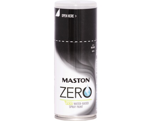 Sprühlack Maston Zero schwarz 150 ml