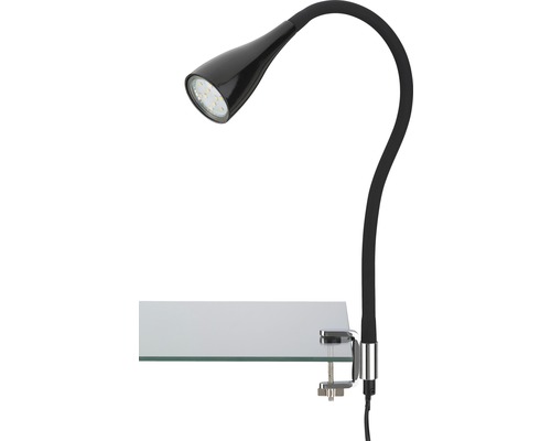 LED Klemmleuchte 3W 250 lm 3000 K H 60 cm Elasti schwarz