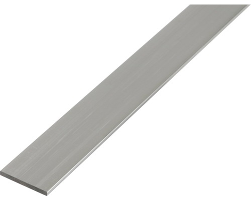 Flachstange Alu silber blank 30x2 mm, 2 m