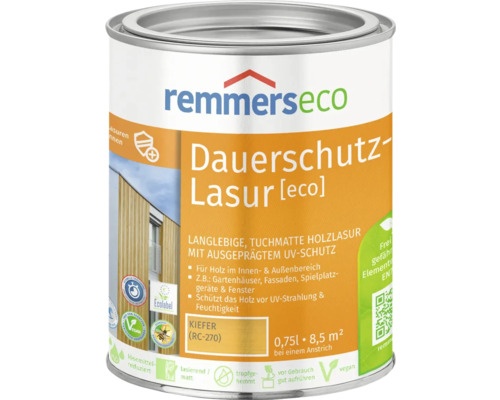 Remmers eco Dauerschutzlasur kiefer 750 ml