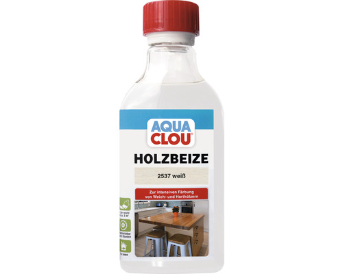 Clou Holzbeize B11 weiß 250 ml