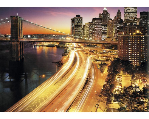 Fototapete Papier 8-516 VOL 15 NYC Lights 8-tlg. 368 x 254 cm