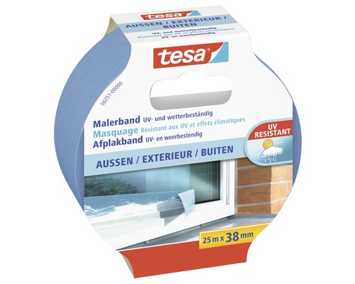 tesa Kreppband Aussen 25m x 38mm