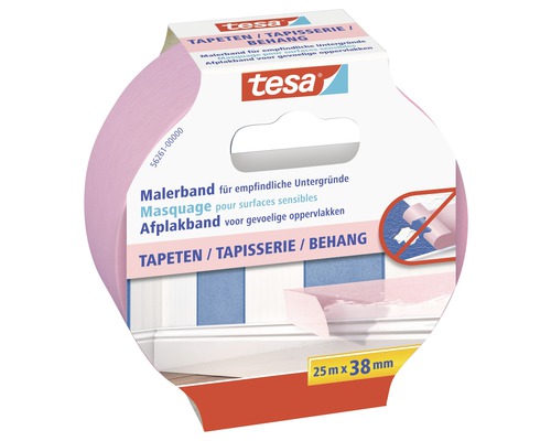 tesa Kreppband Tapete 25m x 38mm