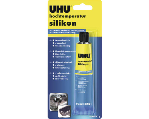 UHU Hochtemperatur Silikon 80 ml