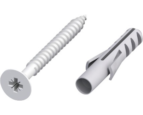 Alfer coaxis®-Wand-Befestigungs-Set schmal, 10/10 Stück