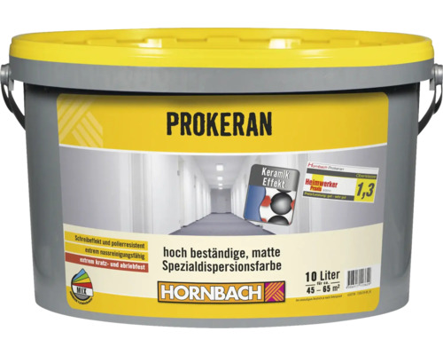 HORNBACH Wandfarbe Prokeran weiß 10 l