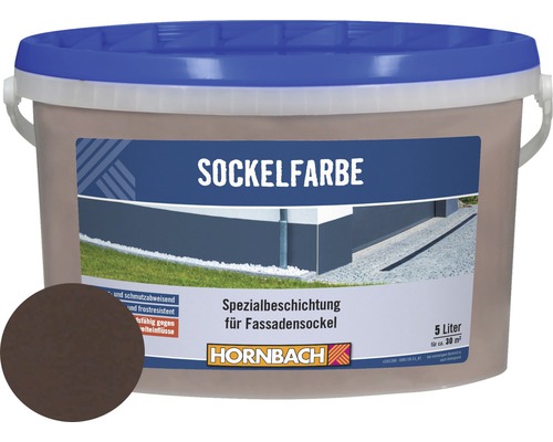 HORNBACH Sockelfarbe havanna 5 l