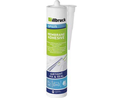 illbruck SP025 Fenster-Folienkleber Öko grau 310 ml