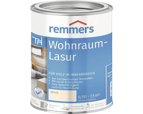 Remmers Wohnraumlasur weiß 750 ml