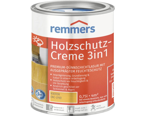 Remmers Holzschutzcreme Kiefer 750 ml