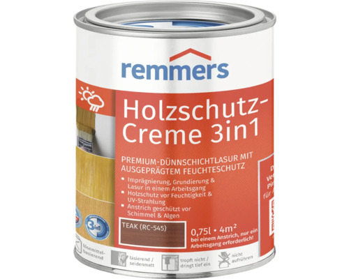 Remmers Holzschutzcreme Teak 750 ml